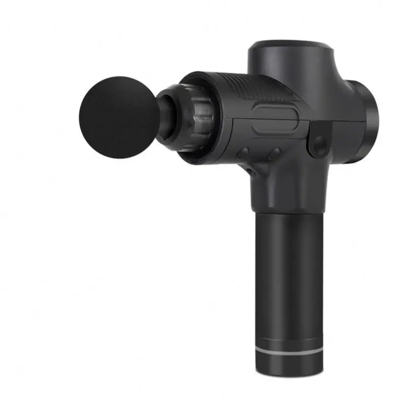 Pistolet de massage fascia sans fil professionnel haute puissance 30 vitesses avec écran LCD, physiothérapie infrarouge, 6 têtes de massage pour un massage corporel