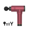 Pistolet de massage fascia sans fil professionnel haute puissance 30 vitesses avec écran LCD, physiothérapie infrarouge, 6 têtes de massage pour un massage corporel