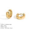 EManco Fashion Gold Size Circle Earrings Women's Jewelry Classic Stainless Steel Earrings Dropshipping Wholesale