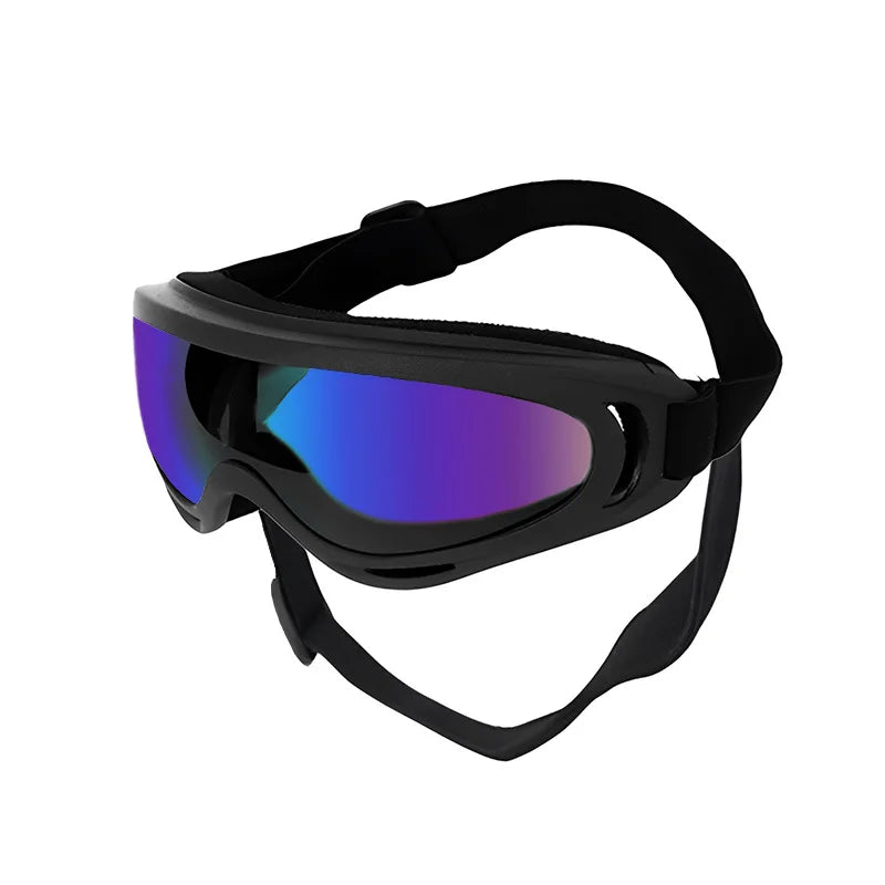 Lunettes de soleil réglables pour animaux de compagnie, Anti-UV, Protection des yeux, noires, largement utilisées, fournitures pour chiens de compagnie