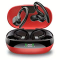 Écouteurs sportifs Bluetooth avec crochets d'oreille, écouteurs intra-auriculaires de sport VV2 pour la course et la marche