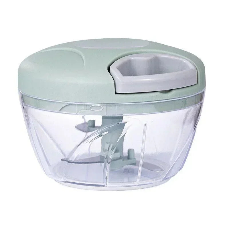Broyeur manuel pour légumes et oignons, coupe-viande, hachoir rotatif, accessoires de cuisine, presse-ail, bols de 500 ml, 900ml