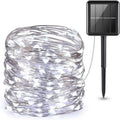 LED Lumière solaire extérieure Jardin Fée Corde Lumière LED Twinkle Lampe imperméable pour le patio de Noël Tree Party 6m/12m/23m/33m