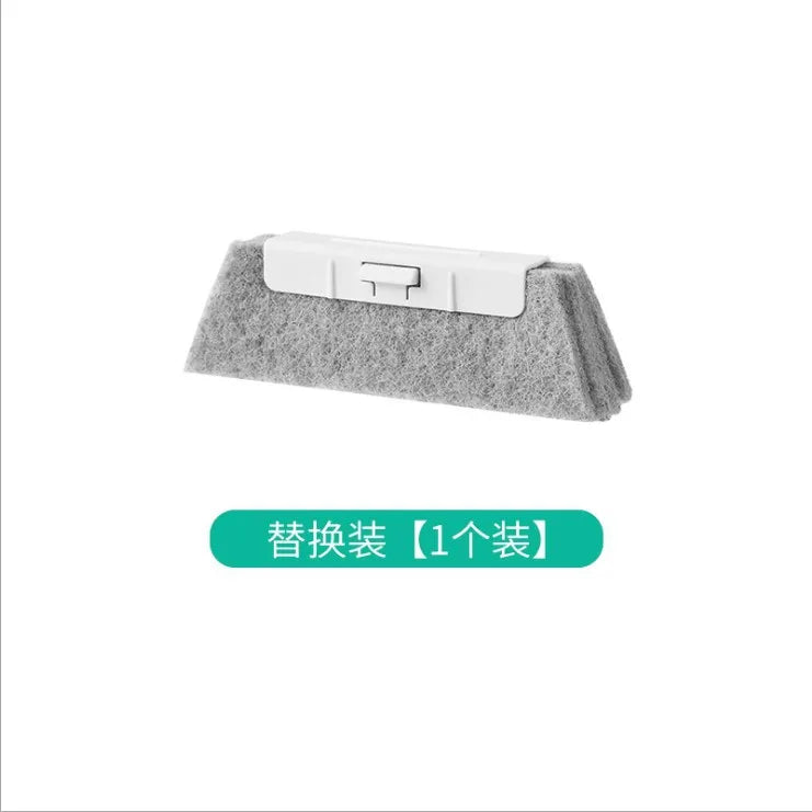 WindChiffon de nettoyage de rainure de fenêtre, fente de brosse, espace de porte à main, clavier, espace de sol de cuisine, outils de nettoyage ménagers