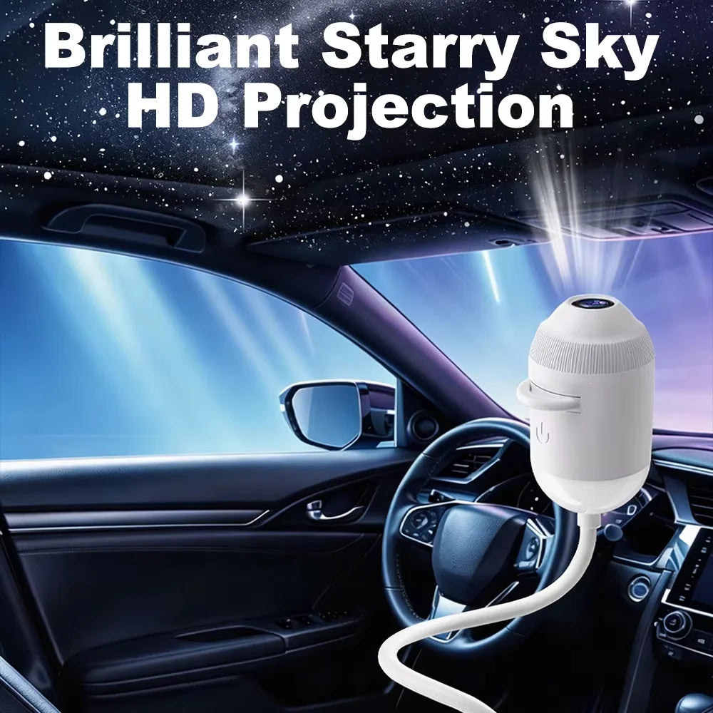 Projecteur USB Ciel Étoilé avec Image Claire, Luminosité Réglable, Contrôle Tactile, Veilleuse et Projecteur d'Étoiles 2-en-1 2026