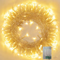 1/2/4/10M LED Lumières extérieures Garlande Lumière de fée Batterie à l'eau Ornement de Noël mariage jardin de nouvel an décor