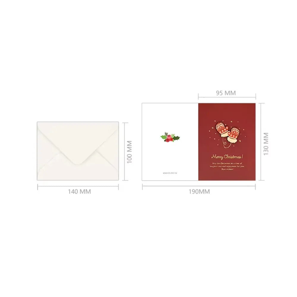 Cartes de Noël, cartes de réveillon vintage, cartes-cadeaux, cartes de vœux pour les fêtes, cartes de Noël manuscrites