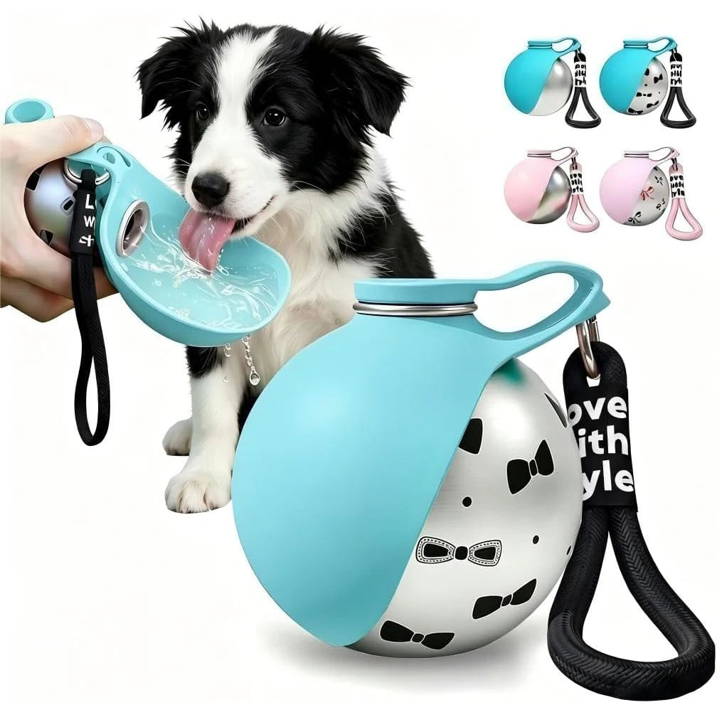 Bouteille d'eau Portable pour petits et grands chiens et chats, bols à boire étanches pour la marche en plein air, Chihuahua français Bulldogs