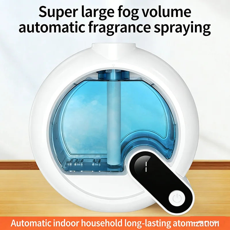 Nouveau diffuseur d'aromathérapie intelligent : vaporisateur de parfum automatique mural, diffuseur sans eau, rechargeable, idéal pour la maison