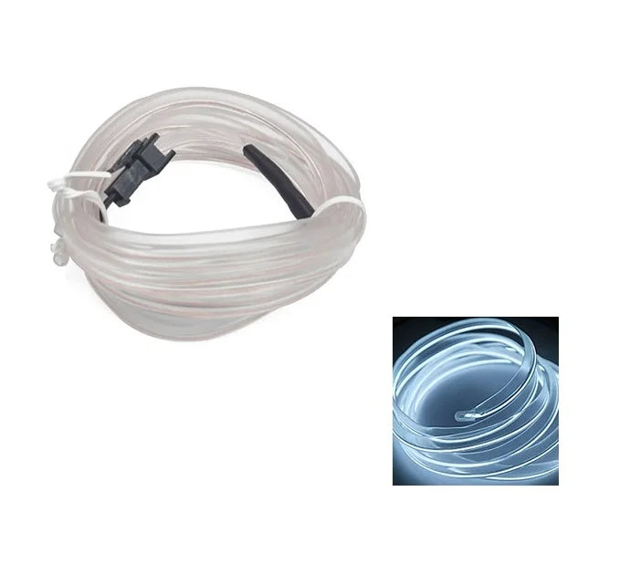 Câblage de lampe LED intérieure de voiture, bande néon décorative, lumière ambiante flexible, bricolage automatique, USB, escales de fête, diode, 10m, 1m, 3m, 5m