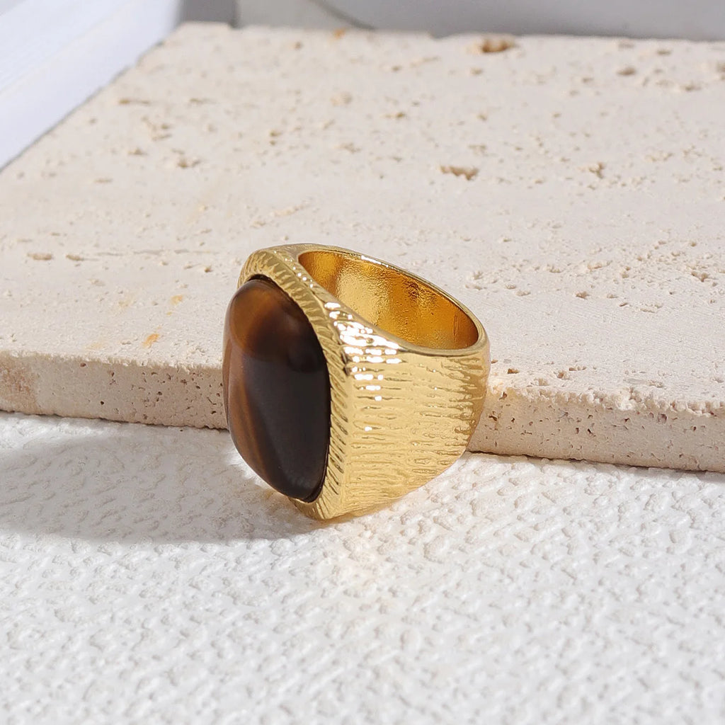 Bijoux carré pierre incrusté mode tendance accesorios para mujer anillo de promesa bijoux accessoires anillos grandes de mujer
