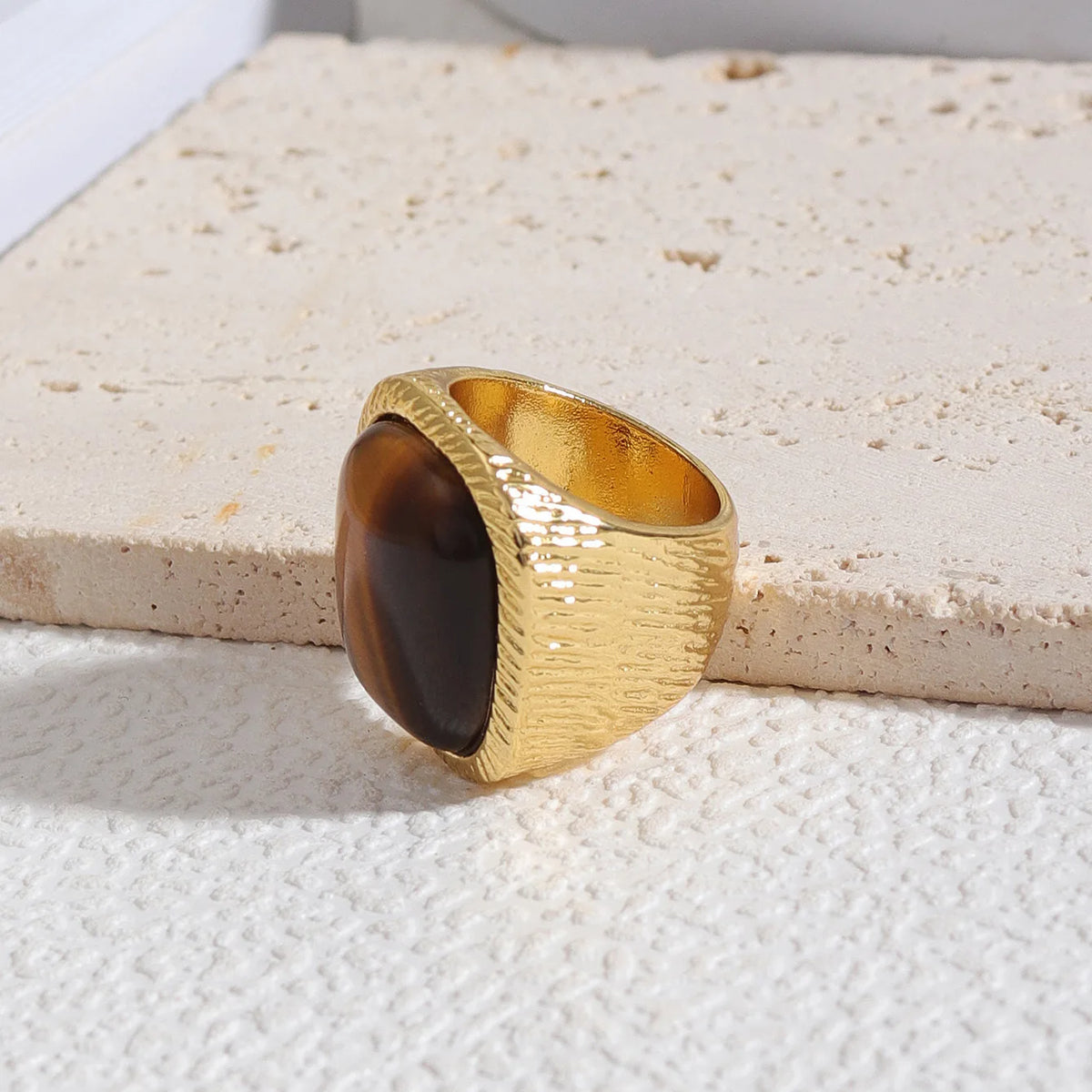 Bijoux carré pierre incrusté mode tendance accesorios para mujer anillo de promesa bijoux accessoires anillos grandes de mujer