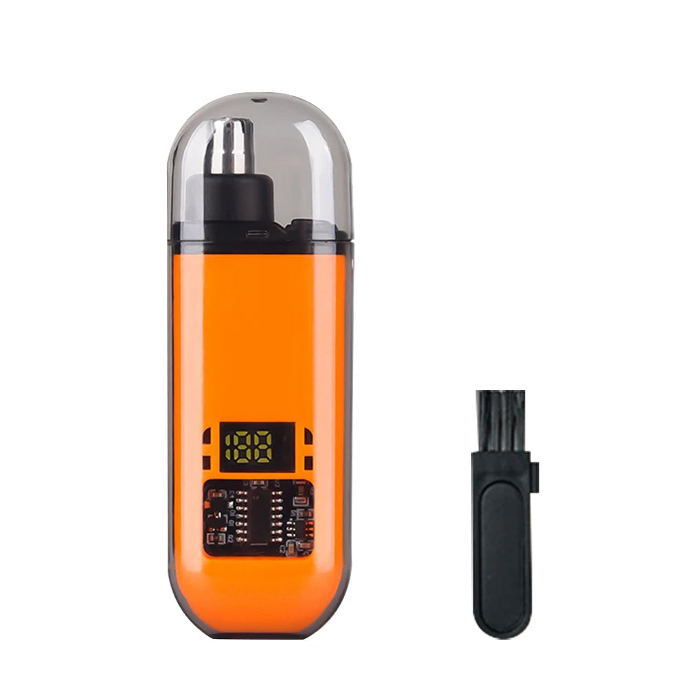 Tondeuse à poils de nez pour hommes, rechargeable USB, professionnelle, indolore, portable, électrique, pour sourcils, oreilles et poils du nez