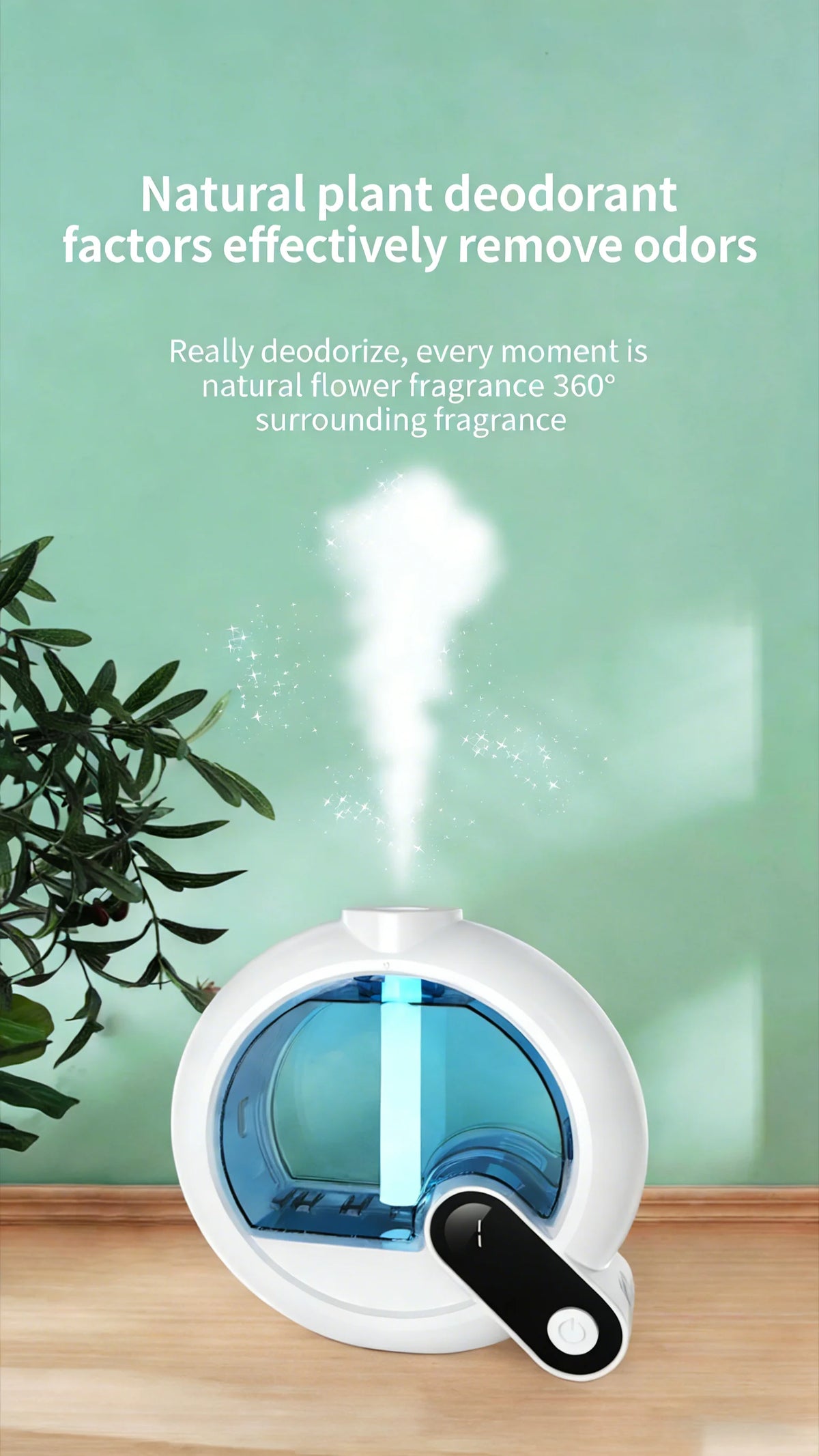 Nouveau diffuseur d'aromathérapie intelligent : vaporisateur de parfum automatique mural, diffuseur sans eau, rechargeable, idéal pour la maison