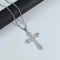 Collier croix rétro gothique, style européen et américain, pour hommes et femmes, tendance streetwear hip-hop, polyvalent