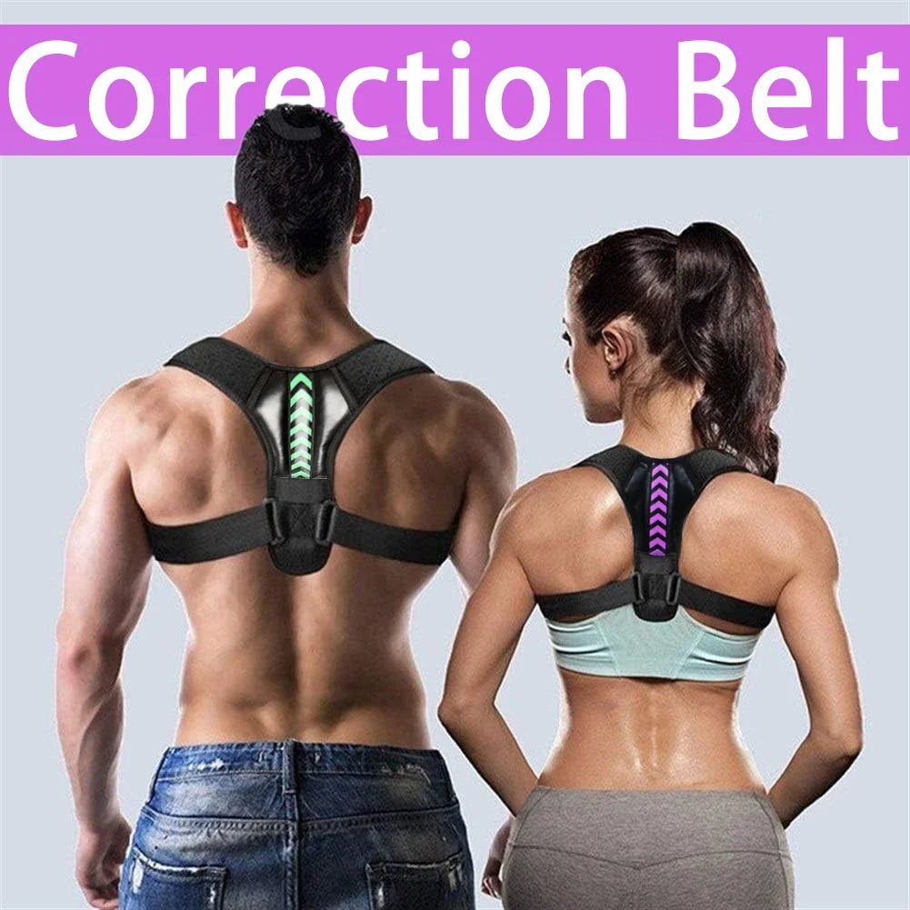 Soutien de la colonne vertébrale de la clavicule, remodelez votre corps, pour la maison, le bureau, le Sport, attelle du cou, ceinture correctrice de Posture réglable pour le dos et les épaules