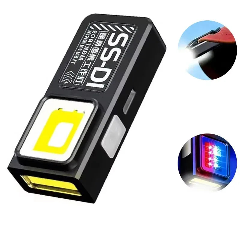 Lampe de poche Super lumineuse 100000LM, torche LED Rechargeable de Type C, lampe tactique longue portée pour l'extérieur, lanterne de Camping étanche
