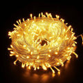 Lumières de corde de guirlande LED 10m 30m 50m 100m arbre de Noël décoration de mariage Lumière de fée imperméable à l'intérieur extérieur 220V EU Lampe
