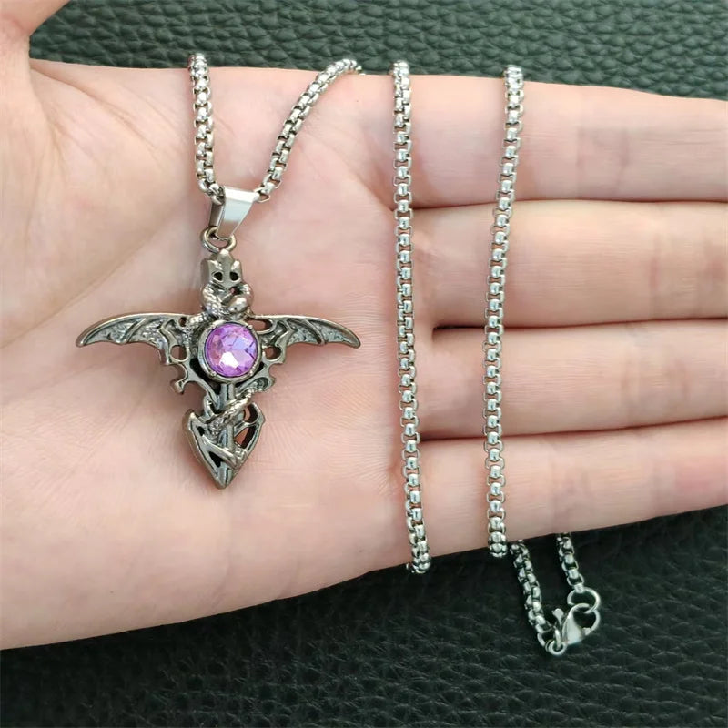 Collier croix rétro gothique, style européen et américain, pour hommes et femmes, tendance streetwear hip-hop, polyvalent