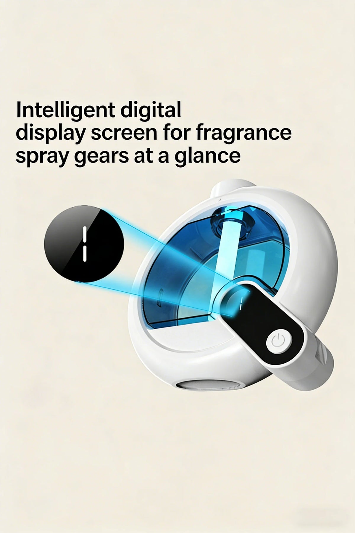 Nouveau diffuseur d'aromathérapie intelligent : vaporisateur de parfum automatique mural, diffuseur sans eau, rechargeable, idéal pour la maison