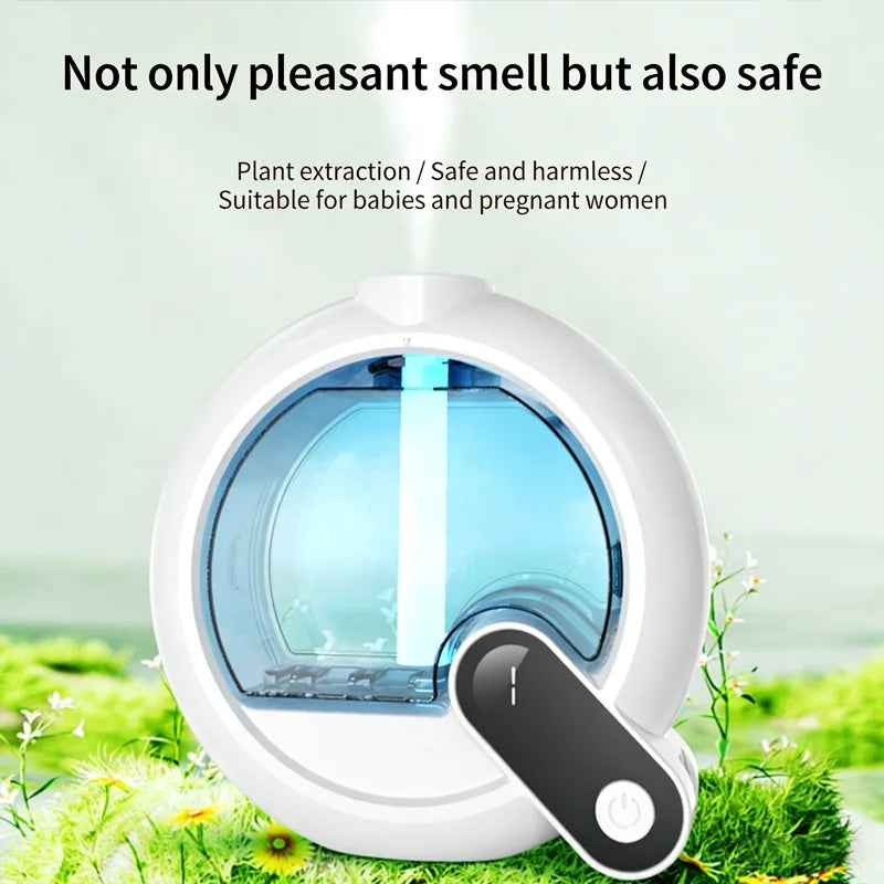Nouveau diffuseur d'aromathérapie intelligent : vaporisateur de parfum automatique mural, diffuseur sans eau, rechargeable, idéal pour la maison