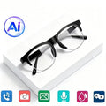 Lunettes Intelligentes Lenovo avec Assistant Vocal, Contrôle Tactile Musical, Appel Bluetooth, Lunettes de Soleil Tendance pour Sports de Plein Air Hommes et Femmes, Nouveauté 2026