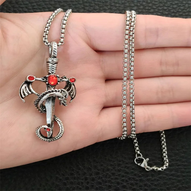 Collier croix rétro gothique, style européen et américain, pour hommes et femmes, tendance streetwear hip-hop, polyvalent